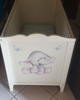 letto lettino neonato bambino materasso