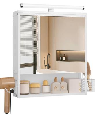 Specchio bagno con luce LED 