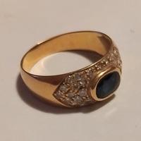 anello donna in oro 18kt