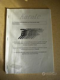 Karate. Le Tecniche di Preatletismo