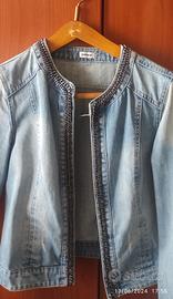 Giubbino donna in jeans chiaro Pimkie 