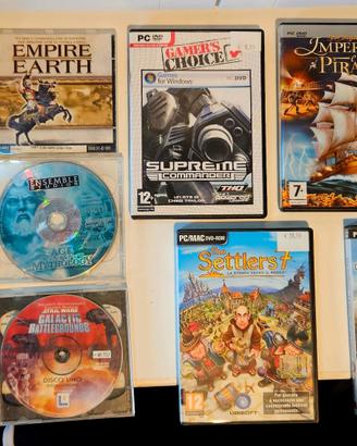 10 giochi RTS per PC usati ma tenuti bene