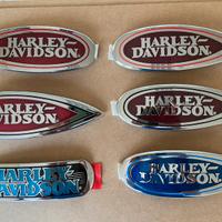 Loghi metallici Harley Davidson