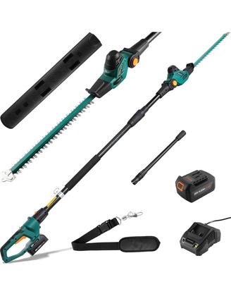Tagliasiepi Telescopico a Batteria