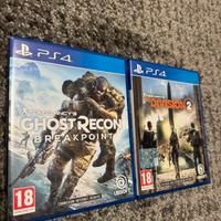 Ghost recon Breakpoint + Tom Clancy’s ps4