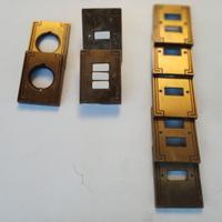 Placche in metallo per interruttori
