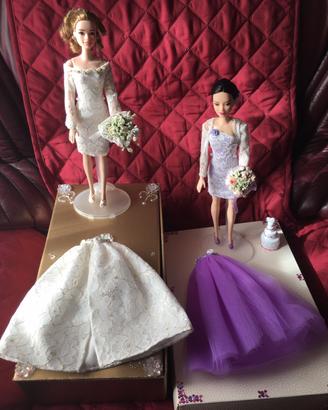 Barbie ooak serie spose da collezione realizzate a