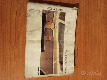 libretto uso e manutenzione volvo 240