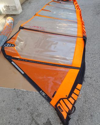 Vela windsurf RRD 6m² + RIG COMPLETO+