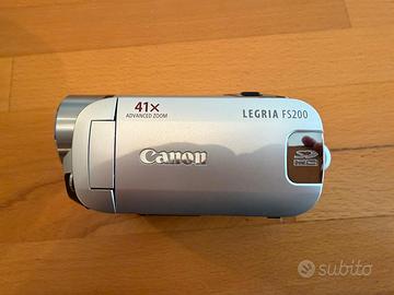 Canon LEGRIA FS200 – SD/SDHC – 37x Zoom
