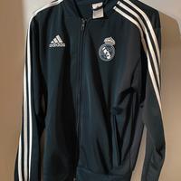 Felpa con cerniera real madrid