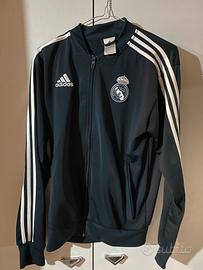 Felpa con cerniera real madrid