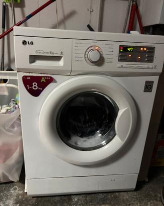 Lavatrice LG direct drive 8 kg - Inverter