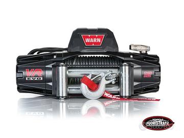Verricello WARN VR EVO 12 CE 12V Con Cavo Acciaio 