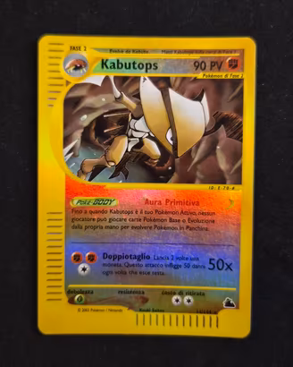 Carta Pokemon Kabutops Holo Reverse (Skyridge) It