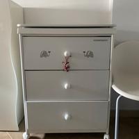 Fasciatoio e cassettiera