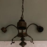 Lampadario Vintage Anni ‘40/‘50 –  da Restaurare!