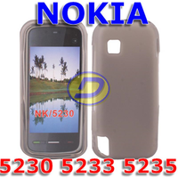 Cover Case TPU nokia 5228 5230 5800 Morbida Bianca