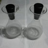 Coppia di bottiglie in vetro IKEA nuove