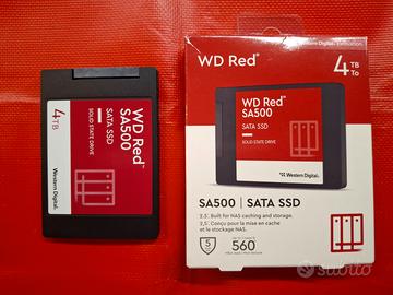 WD Red SA500 4 TB SSD
