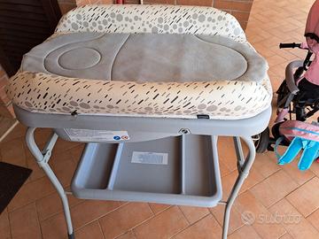 fasciatoio chicco cuddle&bubble con vaschetta 