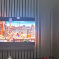 Ripiano in vetro temprato nero