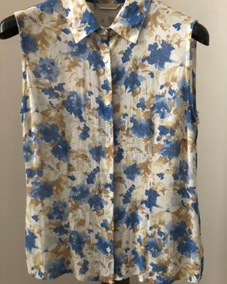 Camicia donna con i fiori