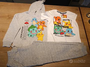 TUTA + T-SHIRT POKEMON 