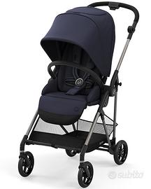 Passeggino trio Cybex melio 2 blu