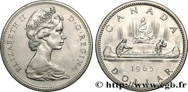 N 2 PEZZI 1 DOLLARO CANADESE 1965/1966 SPL/FDC