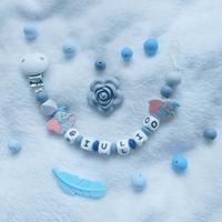 catenella porta ciuccio personalizzabile 