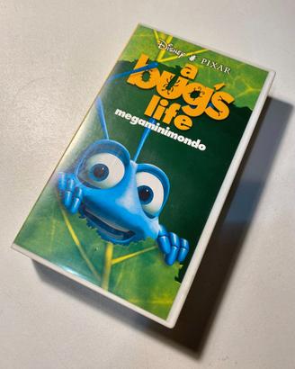 Videocassetta VHS A Bug's Life Disney pixar 1999