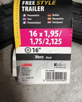 Copertone BMX 16"