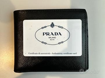 Portafoglio Prada uomo