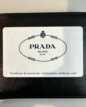 Portafoglio Prada uomo