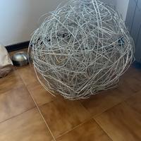 Lampada da terra stile “Fil de Fer”