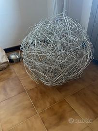 Lampada da terra stile “Fil de Fer”