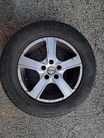 4 cerchi in lega + gomme Pirelli M+S