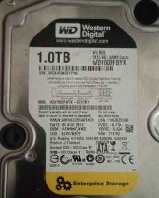 Hard disk  1tb Toshiba WD lenovo seagate