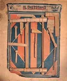 gioco IL FALEGNAME ANNO 1921 - ditta F.G.M N° 129 