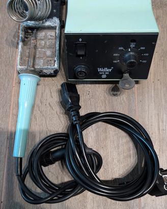 saldatore weller completo ws80 professionale 