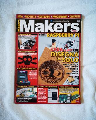 Rivista Makers bimestrale Ottobre Novembre 2017