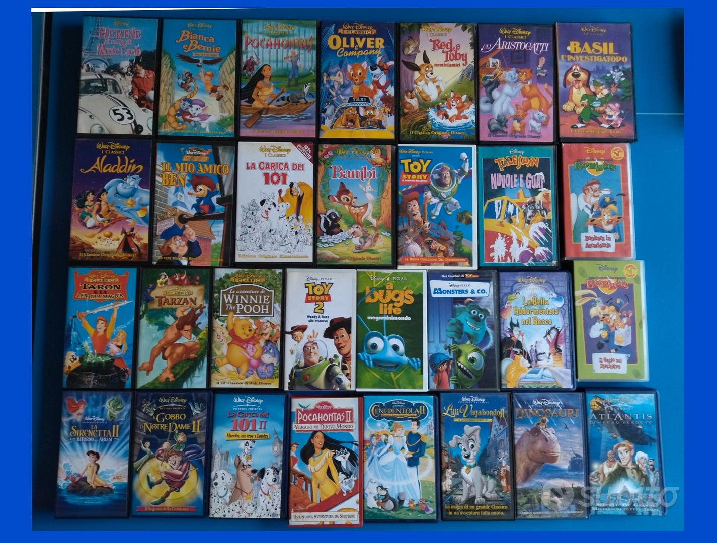 VHS FILM CARTONI ANIMATI DISNEY - Musica e Film In vendita a Forlì-Cesena