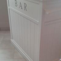 Mobile bar 120 cm bianco