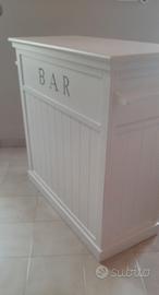 Mobile bar 120 cm bianco