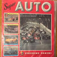 Album figurine super auto 1977 - incompleto