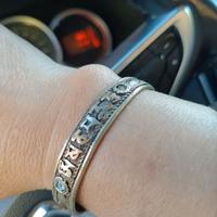 Bracciale  tibetano con mantra"Om mani padme hum