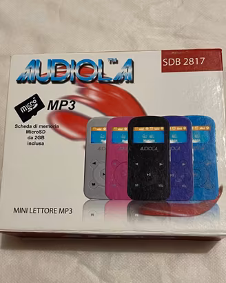 Mini lettore MP3 Audiola SDB 2817