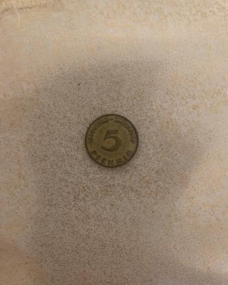 5 Pfennig 1950 D