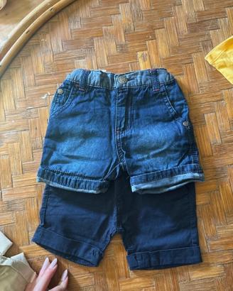 Set pantaloncini taglia 3-6 mesi